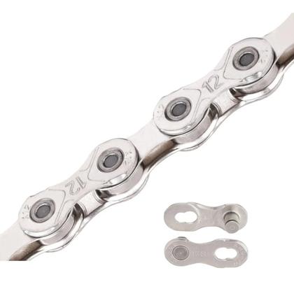 Imagem de Corrente para bicicletas KMC 12Velocidades X 12 - 126 Elos PRATA
