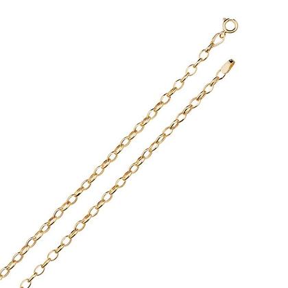 Imagem de Corrente Portuguesa Com Pingente Coração Fosco Rendado Ouro 18k