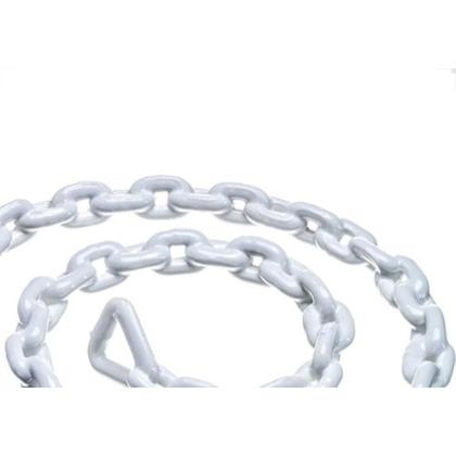 Imagem de Corrente Pvc Metasul 08Mm Branca Com 10M