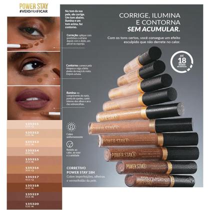 Imagem de Corretivo Líquido Avon Power Stay Longa Duração 18h - 4ml