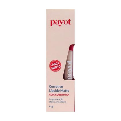 Imagem de Corretivo Líquido Matte Payot Alta Cobertura Natural Efeito Aveludado
