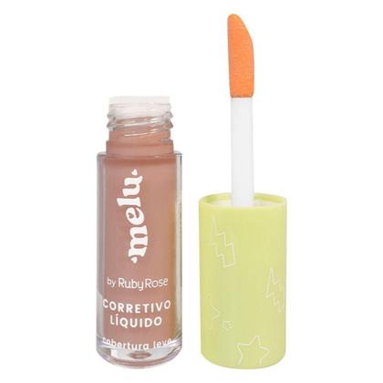 Imagem de Corretivo Líquido Melu By Ruby Rose Cobertura Leve Chocolate 5 Hb-8104 5ml