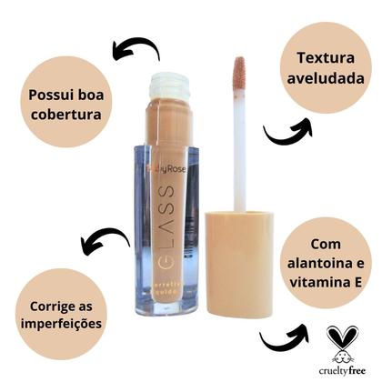 Imagem de Corretivo Líquido Ruby Rose Glass Gcm20 5ml