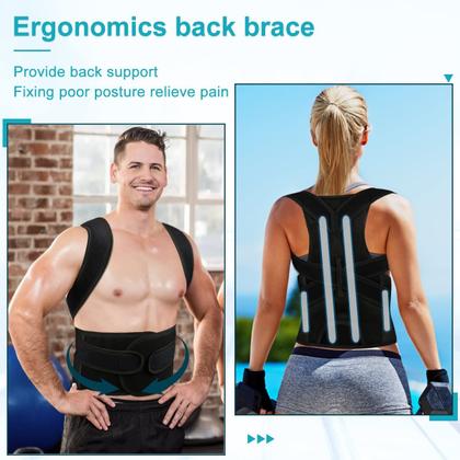 Imagem de Corretor de postura com suporte para costas KLEUET Relief Waist Pain S