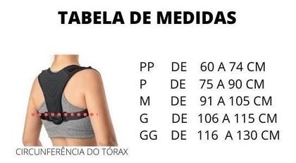 Imagem de Corretor Postural Lean M - Hidrolight