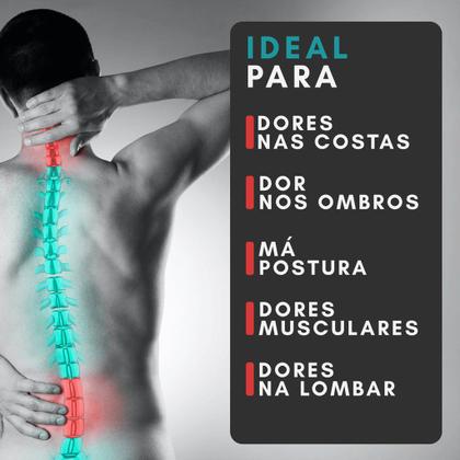 Imagem de Corretor Postural Magnético Ergonômico Reforçado Unissex 