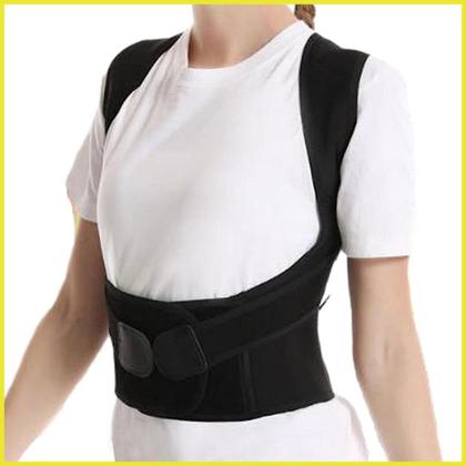 Imagem de Corretor postural para colunas retas com tiras autocolantes