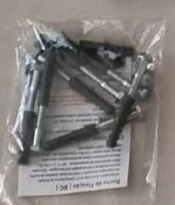 Imagem de Corrimão  para escada Duplo em Aluminio Branco