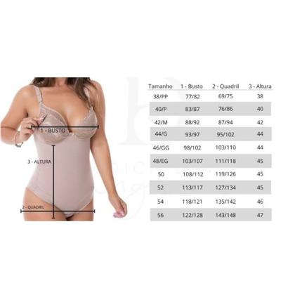 Imagem de Corselet pós cirurgico curto model  slim
