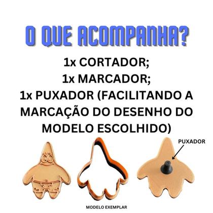 Imagem de Cortador Biscoito Molde Forma plants VS zombies Marcador Carimbo Pasta Americana Massa
