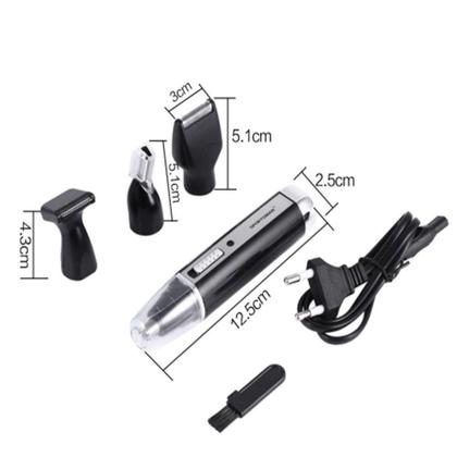 Imagem de Cortador de barba bigode nariz sobrancelha 4 x1 lk-064