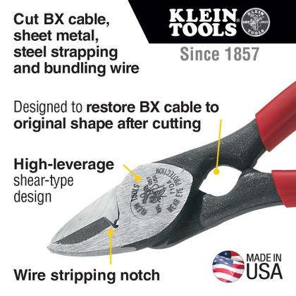 Imagem de Cortador de cabos e tesouras multiuso Klein Tools 1104