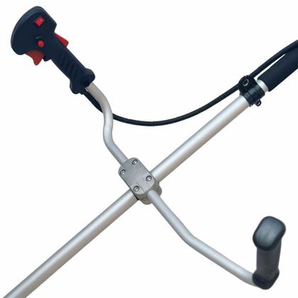 Imagem de Cortador de Grama Anmax CG43-P TB À Gasolina Motor 2T 43cc 2HP 9.000rpm Roçadeira Robusta e Resistente de Alta Performance Multifunções C/ Faca 2 Pontas e Carretel Nylon + Faca 40 Dentes Vídea