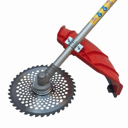 Imagem de Cortador de Grama Anmax CG43-P TB À Gasolina Motor 2T 43cc 2HP 9.000rpm Roçadeira Robusta e Resistente de Alta Performance Multifunções C/ Faca 2 Pontas e Carretel Nylon + Faca 40 Dentes Vídea