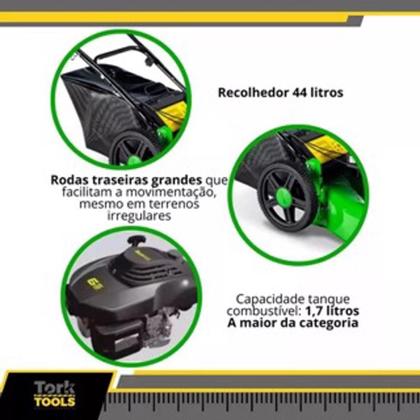 Imagem de Cortador De Grama Gasolina Com Tração 4t 6,5hp Lf-55c Trapp
