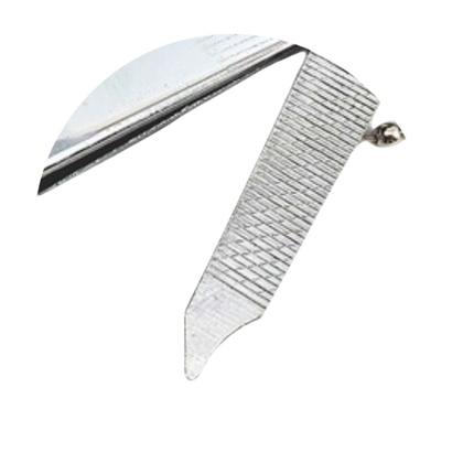 Imagem de cortador de inox para pé e mão 08cm com lixa wellmix