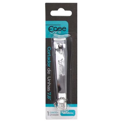 Imagem de cortador de inox para pé e mão 08cm com lixa wellmix