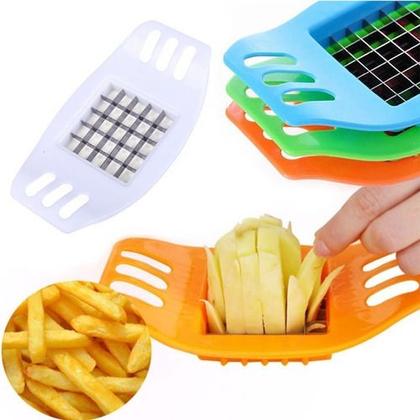 Imagem de Cortador De Legumes Picador Fatiador Batatas Palito Com Abas