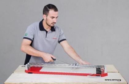 Imagem de Cortador De Piso Azulejo Porcelanato 75cm Tec75 Cortag