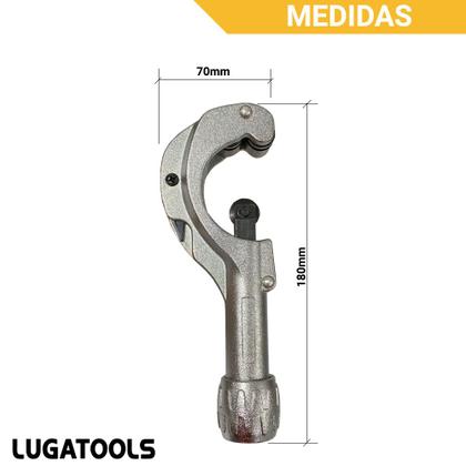 Imagem de Cortador De Tubo De Metal Cobre Alumínio Canos PVC De 1/5 A 2 650mm