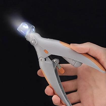 Imagem de Cortador de Unhas para Pets com Luz LED - Multifuncional para Cães e Gatos