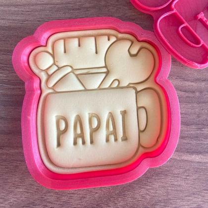 Imagem de Cortador Dia dos Pais Caneca do Papai Ferramentas