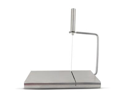 Imagem de Cortador e Fatiador de Queijos e Frios Manual Inox C/ 5 Fios de Corte Para Reposição
