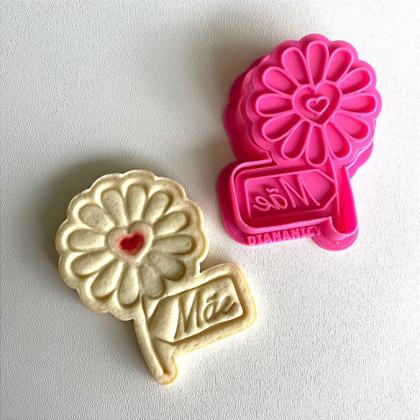 Imagem de Cortador e Marcador de Flor Mãe - D251210 para Massas e Pastas