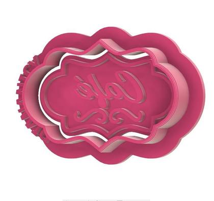 Imagem de Cortador e Marcador Mini Moldura Café - D251284 - Ideal para Massas e Pastas