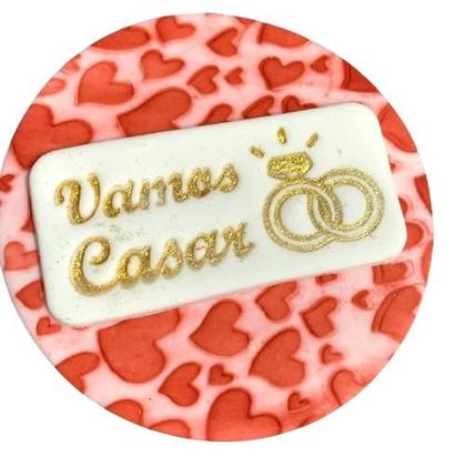 Imagem de Cortador e Marcador Vamos Casar - D251093 - Ideal para Massas e Pastas