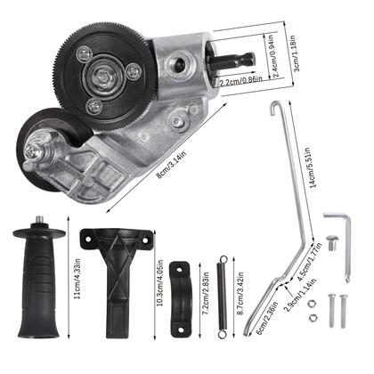 Imagem de Cortador elétrico de placas de perfuração Metal Nibbler Attachment Hertzborn