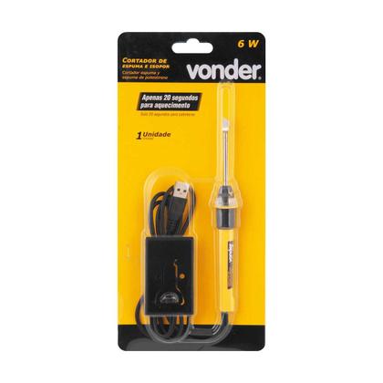 Imagem de Cortador Espuma 6w Usb 74.65.006.002 Vonder