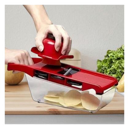 Imagem de Cortador Fatiador 6 em 1 Mandoline Slicer Legumes Ralador