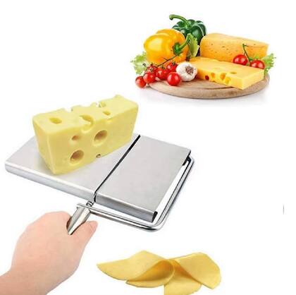 Imagem de Cortador fatiador bandeja inox queijos fio frutas frios