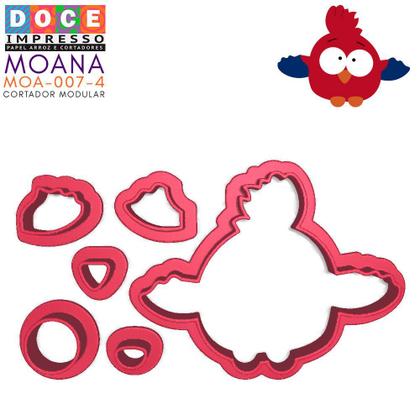 Imagem de Cortador Modular Mar Aventuras Galo Hey Hey Moana