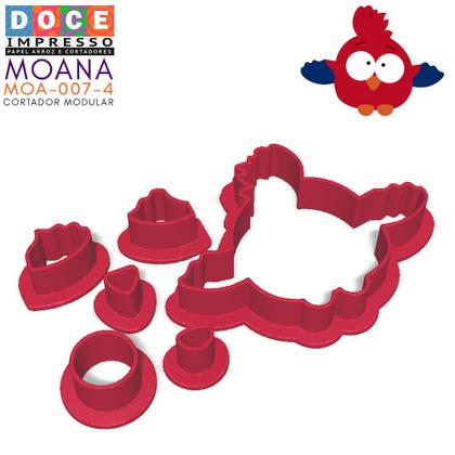 Imagem de Cortador Modular Mar Aventuras Galo Hey Hey Moana