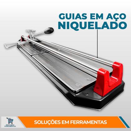 Imagem de Cortador Riscadeira New Master 75 Cortag Máquina de Corte Para Piso Porcelanato e Azulejo Espessura de Corte 12mm Tipo Manual Profissional