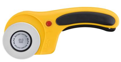 Imagem de Cortador Rotativo OLFA 60mm Ergonômico - Com Tampa de Lâmina e Gatilho