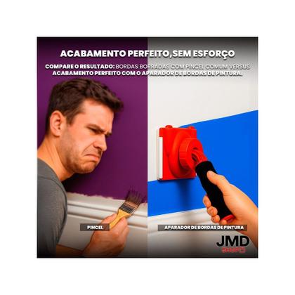 Imagem de Cortadora De Bordas De Pintura Ferramentas Aparador Manual Para Paredes Tetos