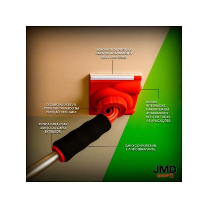 Imagem de Cortadora De Bordas De Pintura Ferramentas Aparador Manual Para Paredes Tetos