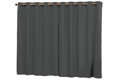 Imagem de Cortina 2 Metros Com Varão Incluso 2,80 x 1,70 Tecido Suede Prime