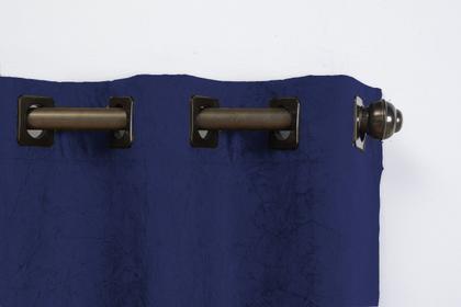 Imagem de Cortina 2 Metros Com Varão Incluso 2,80 x 1,70 Tecido Suede Prime