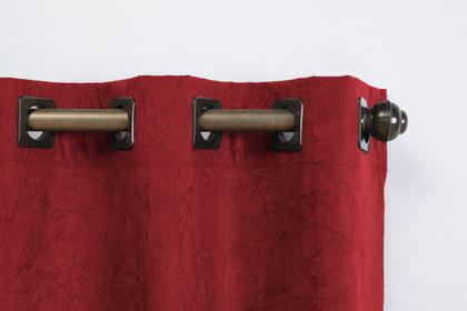 Imagem de Cortina 2 Metros Com Varão Incluso 2,80 x 1,70 Tecido Suede Prime