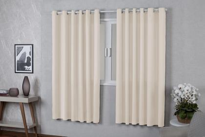 Imagem de Cortina 2,20x1,70 Quarto Sala Escritorio Palha