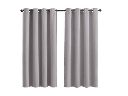 Imagem de Cortina 2,60m x 1,40m Para Quarto Com Varão Incluso Kit Completo Oxford