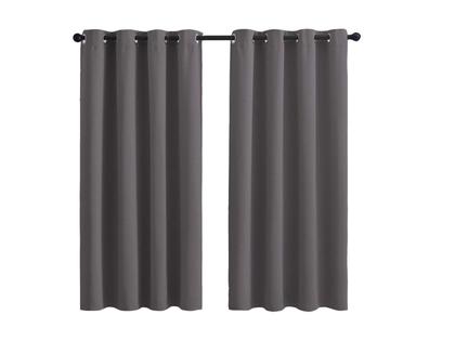 Imagem de Cortina 2,60m x 1,40m Para Quarto Com Varão Incluso Kit Completo Oxford