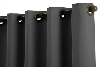 Imagem de Cortina 2,60m x 1,40m Para Quarto Com Varão Incluso Kit Completo Oxford