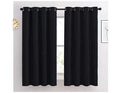 Imagem de Cortina 2,60m x 1,40m Para Quarto Com Varão Incluso Kit Completo Oxford