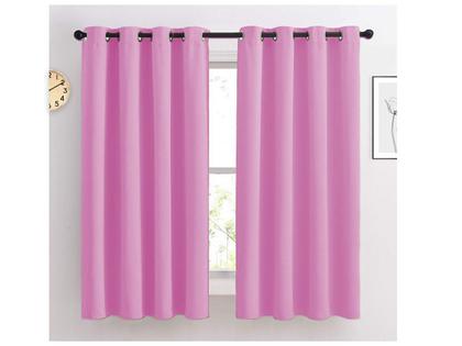 Imagem de Cortina 2,60m x 1,40m Para Quarto Com Varão Incluso Kit Completo Oxford