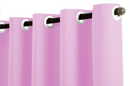 Imagem de Cortina 2,60m x 1,40m Para Quarto Com Varão Incluso Kit Completo Oxford